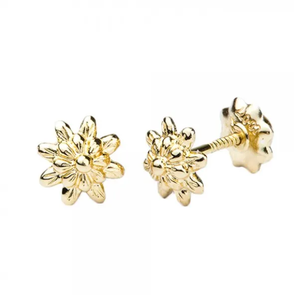 Pendientes Bebé Eguzkilore Oro 6mm