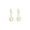Pendientes Cripa Mountain Plata Dorada