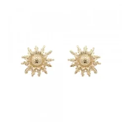 Pendientes Eguzkilore Oro 14mm