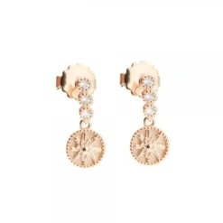 Pendientes Largos Anuk Plata Dorada