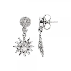Pendientes Largos Plata Eguzkiboda