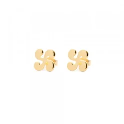 Pendientes Lauburu Oro 9mm