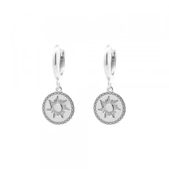 Pendientes Mountain Cripa Redondos de Plata