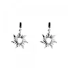 Pendientes Mountain Largos de Plata 20mm