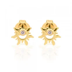 Pendientes Mountain Oro y Brillante