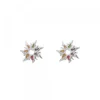 Pendientes Mountain Plata Multicolor