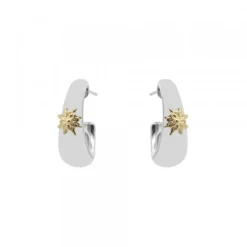 Pendientes Olatu Bombé Plata