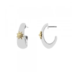 Pendientes Olatu Bombé Plata