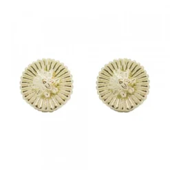 Pendientes Radial Plata Dorada