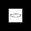 Pulsera Ama Macramé de Plata Dorada
