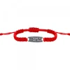 Pulsera Ama Roja Plata