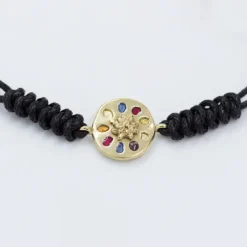Pulsera Arrue Plata Dorada