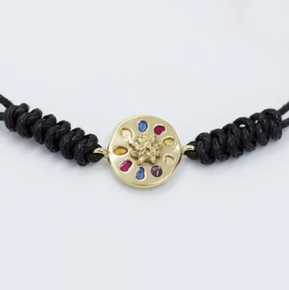 Pulsera Arrue Plata Dorada