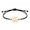 Pulsera Baldosa Bilbao Plata Dorada