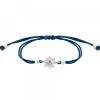 Pulsera Basic Colors Hilo Azul Plata