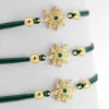 Pulsera Basic Colors Verde Eguzkilore Dorado