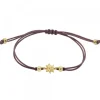 Pulsera Basic Marrón Eguzkilore Plata Dorada