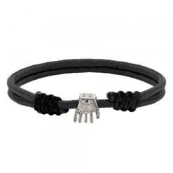 Pulsera Charm Mano de Irulegi Plata
