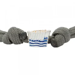 Pulsera Charm Trainera Blanca de Plata