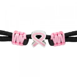 Pulsera Contra el Cáncer de Máma Lazo Rosa