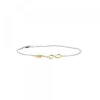 Pulsera Infinito con Eguzkilore Bicolor