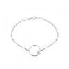 Pulsera Luna Llena Plata