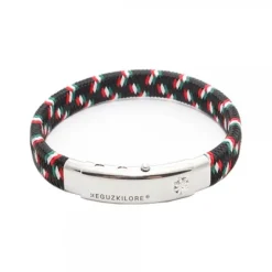 Pulsera Nylon Multicolor Chapa Eguzkilore