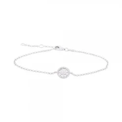 Pulsera Orla Plata con Circonitas