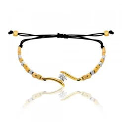 Pulsera Tximist de Plata Bicolor